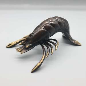 Bronze Sculpture 1: Bronze Shrimp