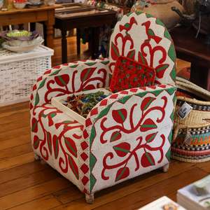 Beadwork 1: Yoruba Beaded Chair