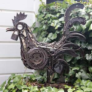 Some Of Our Favourites: Recycled Metal Rooster