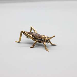 Bronze Sculpture 1: Bronze Cricket
