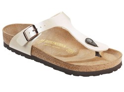 Womens: Gizeh birko-flor pearl white womens