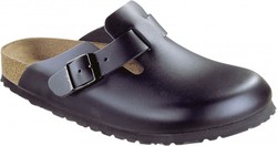 Mens: Boston smooth leather black mens