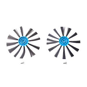 Bissell Brush Rolls: Edge Brushes & Screws 2pk. for CleanView Robot