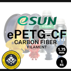 3D Filament: eSun ePETG-CF (Carbon Fiber) Filament