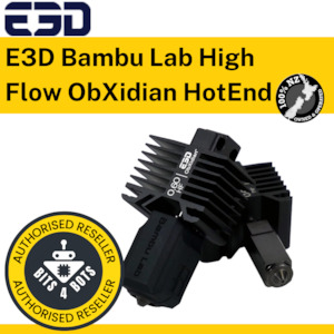 3D Printer Parts: E3D Bambu Lab High Flow ObXidian™ HotEnd