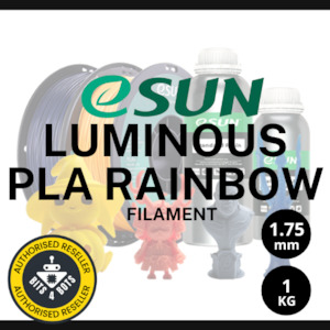 Esun Glow In The Dark: eSun Luminous PLA Rainbow