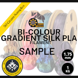 Sample - Gsun Bi-Colour Gradient Silk PLA Filament