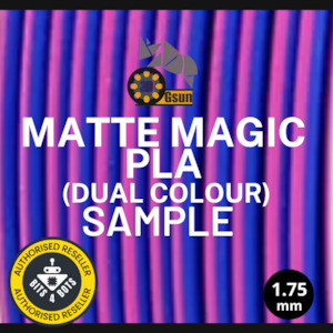 Sample - Gsun Matte Magic PLA Filament (Dual Colour)