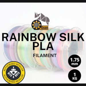 Multi Colour Magic: Gsun Rainbow Silk PLA Filament