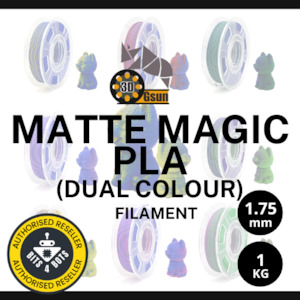 Multi Colour Magic: Gsun Matte Magic PLA Filament (Dual Colour)