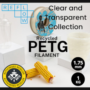 Reflow: Reflow Recycled PETG - Clear and Natural Collection 1.75mm