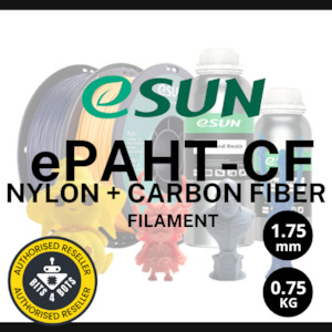 Emex 24: eSun ePAHT-CF (Nylon + Carbon Fiber) 1.75mm Filament 0.75kg