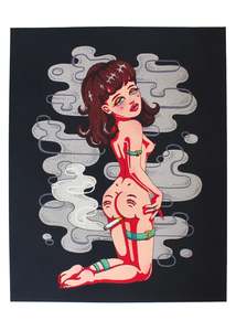 Art Objects 1: Smokin' Hot original art print