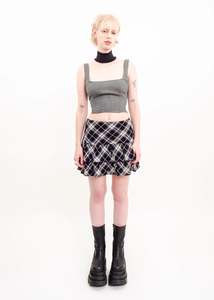 Ruffle Choker- black