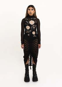 B R B: Lace Manipulator multiwear skirt