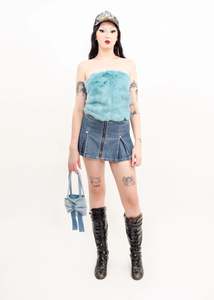 Denim bow bag- small *BB exclusive*