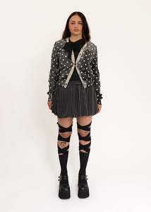 Comme Des Garcons: AD2010 “Inside Out" Wool Cardigan