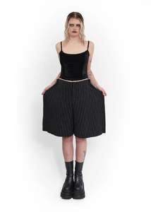 AD2012 structured wool shorts