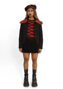 Jojo The Label: Tartan beret #1