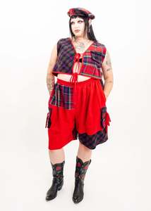 Tartan two piece set