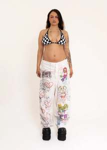 Hand-drawn Painter Pants