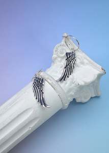 M V H Jewellery: Euphoric angel wing earrings