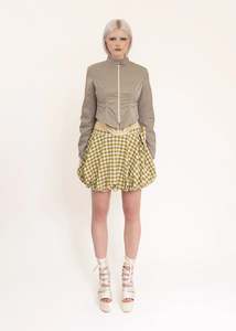 Sleeping Profit: Panelled Moto Jacket