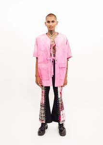 Awatea: Boxy tie front shirt