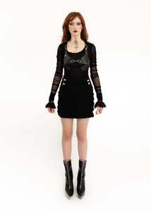 Iconic Leather Bra/ Bikini Top