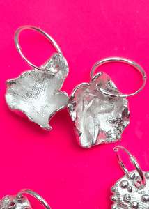Petal sleeper earrings