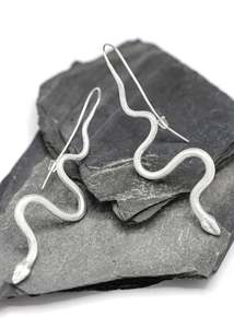 Snake earrings