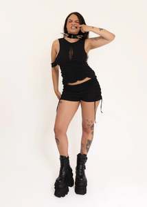 Off Shoulder Braided Top (size 10-12)