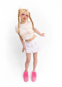 Lace Mix Bubble Bath Skirt *BB Exclusive*