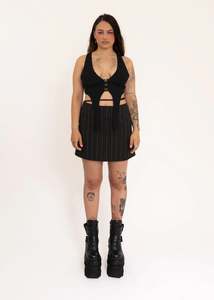 Geo: Strap mini skirt- *BB exclusive*