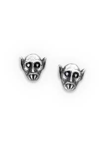 Nosferatu stud earrings