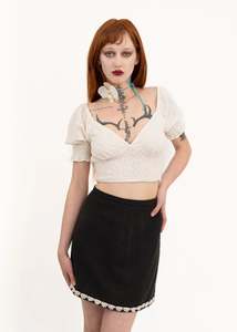 El Bimbo orchid choker- Margarita