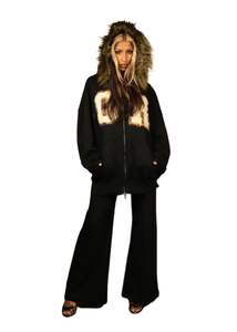 Independent Designer Outerwear: With the Fur Hoodie