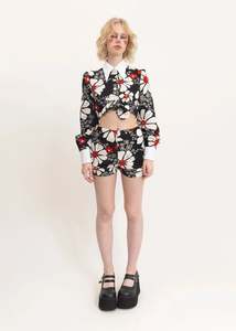 70s vintage two piece shorts set