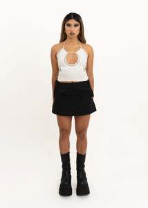 Cut Out Halter Top