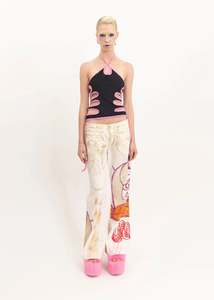 Spitsubishi: Strap On Top- Pink/ black