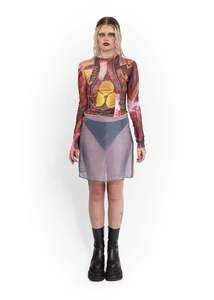 Chameleon spliced mesh top