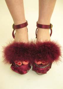 Marabou Feathered Platforms