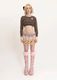 Playboy bunny intarsia knit jumper