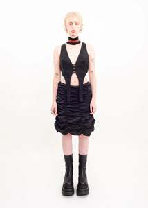 Ruched skirt