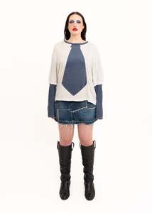 Tops: Tie Double Tee