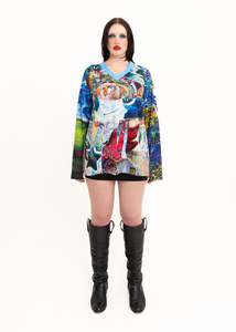 Tops: Sportscore Psychedelic Sublimated long sleeve t-shirt #2