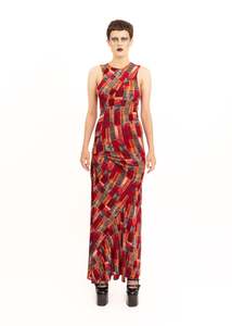Wabi Dress- Red Tartan