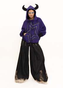 Iso: Horned Hoodie- Purple