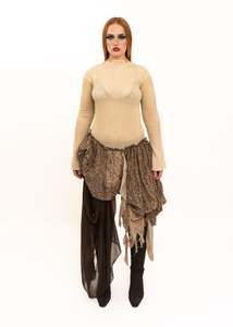 Independent Designer: Delphine Pleated Top