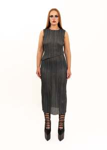Independent Designer: Mermaid Dress- Midnight Pleat